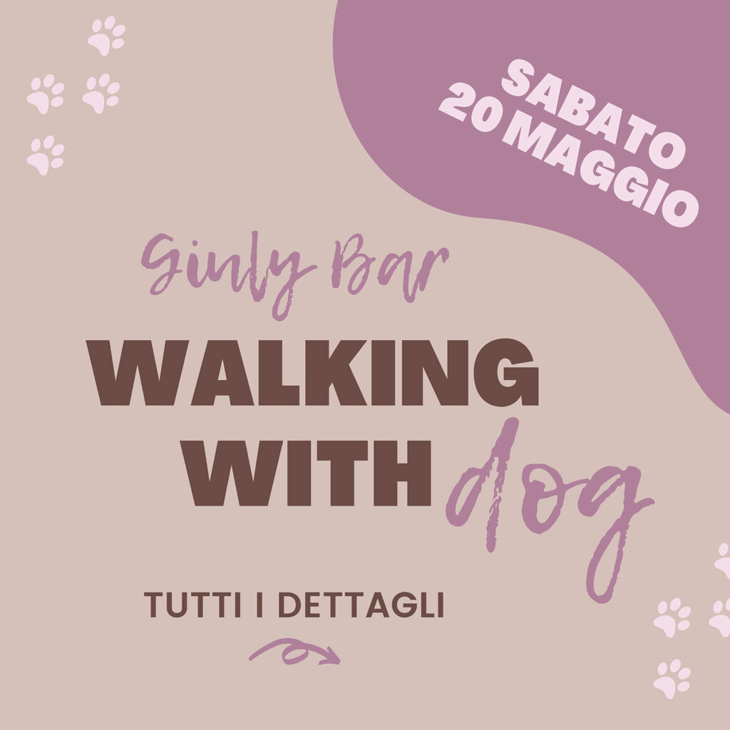 WALKING WITH DOG
Sabato 20 maggio ore 14,30.
Pomeriggio dedicato agli amici a quattro zampe, passeggiata nel bosco e merenda per i bau!