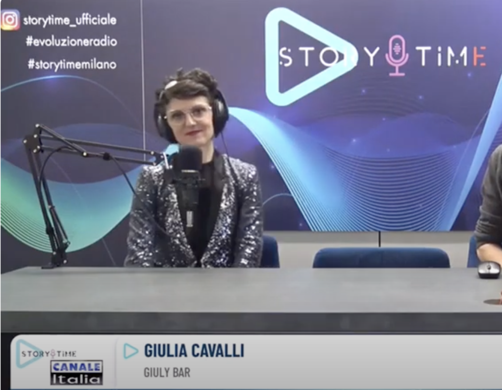 Intervista a Giulia per Story Time di Canale Italia.
Da dove nasce l'idea di aprire il Giuly Bar, la trasformazione in Giuly in Wonderland e i sogni nel cassetto... ascolta la radio intervista!